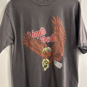 Liquid death eagle oversized tee (size M)